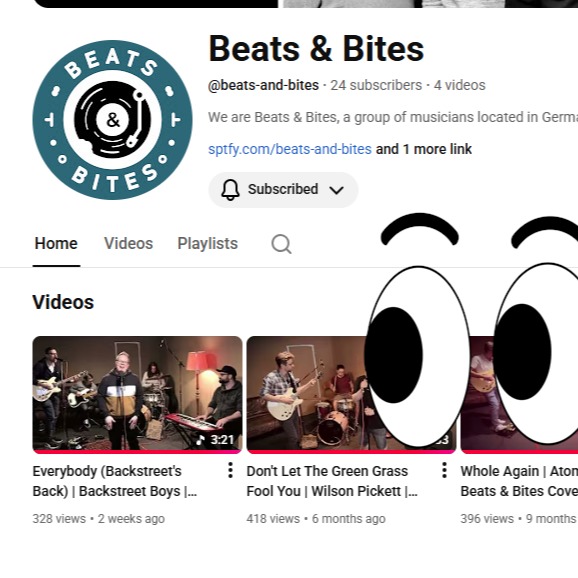 Neuer Song bei YouTube und allen gängigen Streamingdiensten

https://www.youtube.com/@beats-and-bites 

Teilen ausdrücklich erwünscht 💯